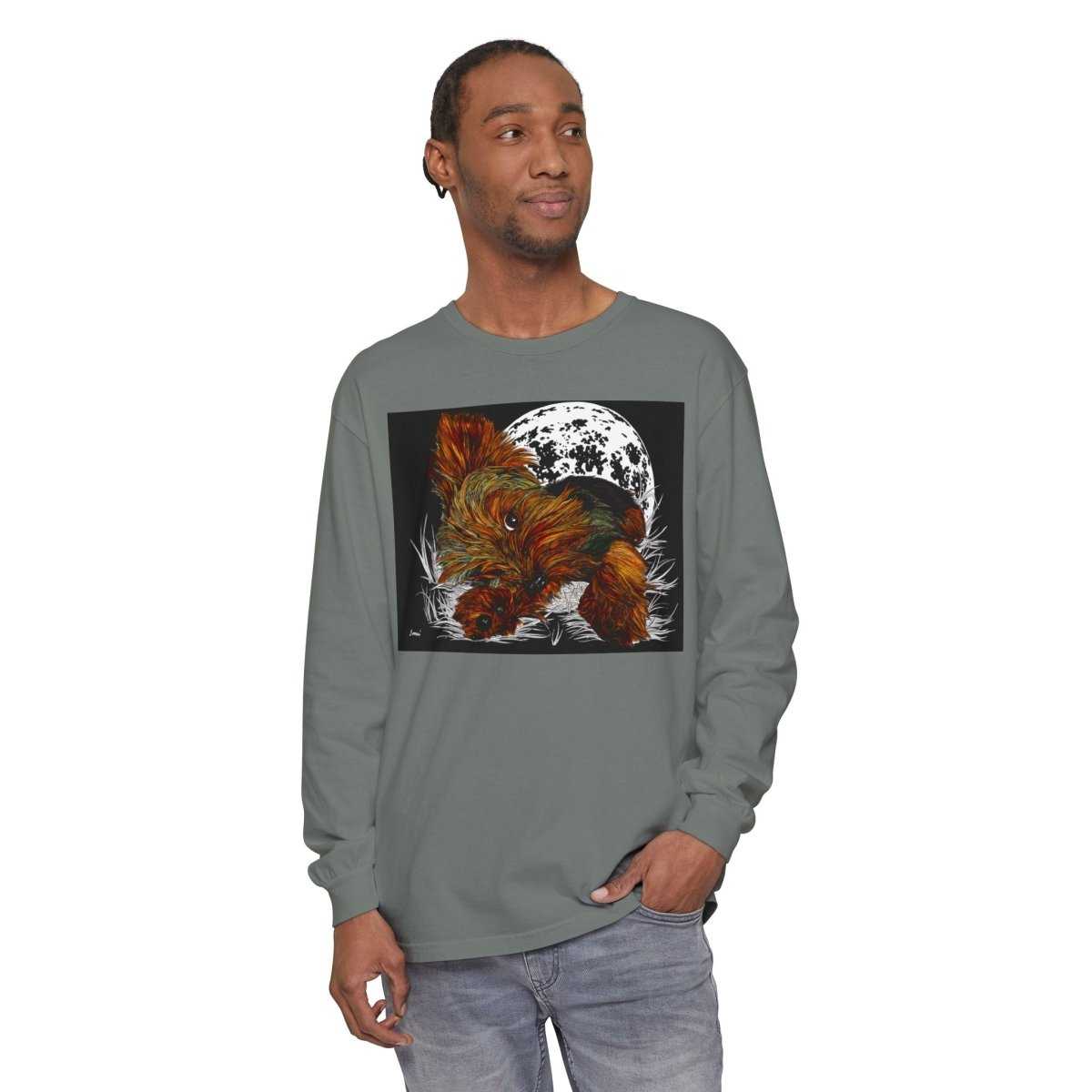 Yorkie Terrier Long Sleeve T-Shirt - Perfect for Pet Lovers