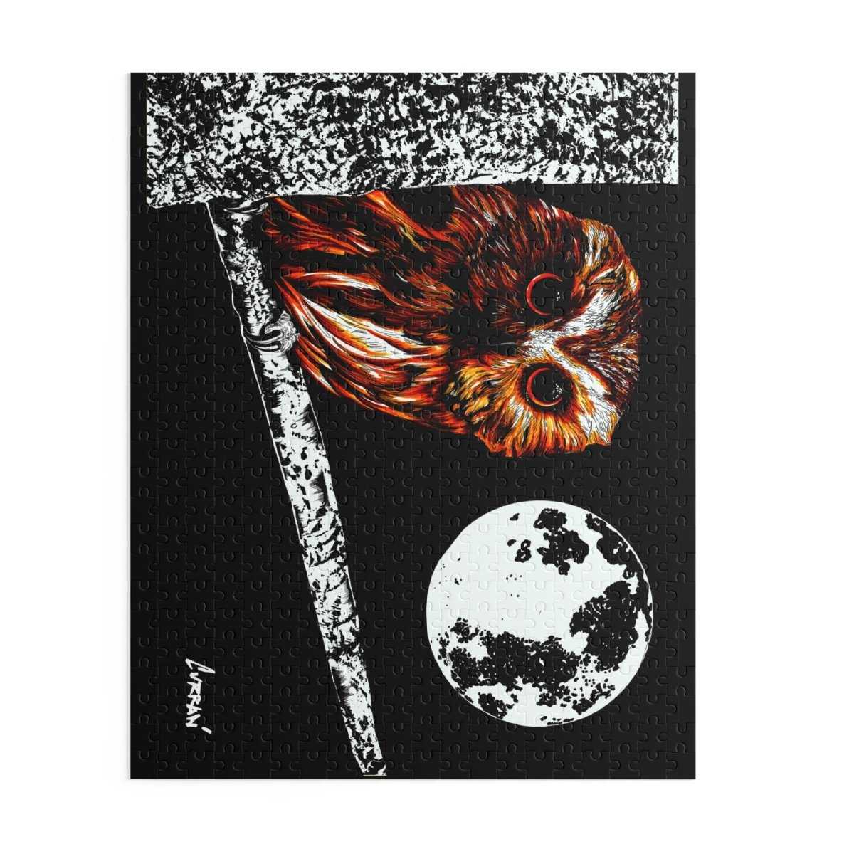 Mystical Night Owl Puzzle - 120, 252, 500-Piece Jigsaw