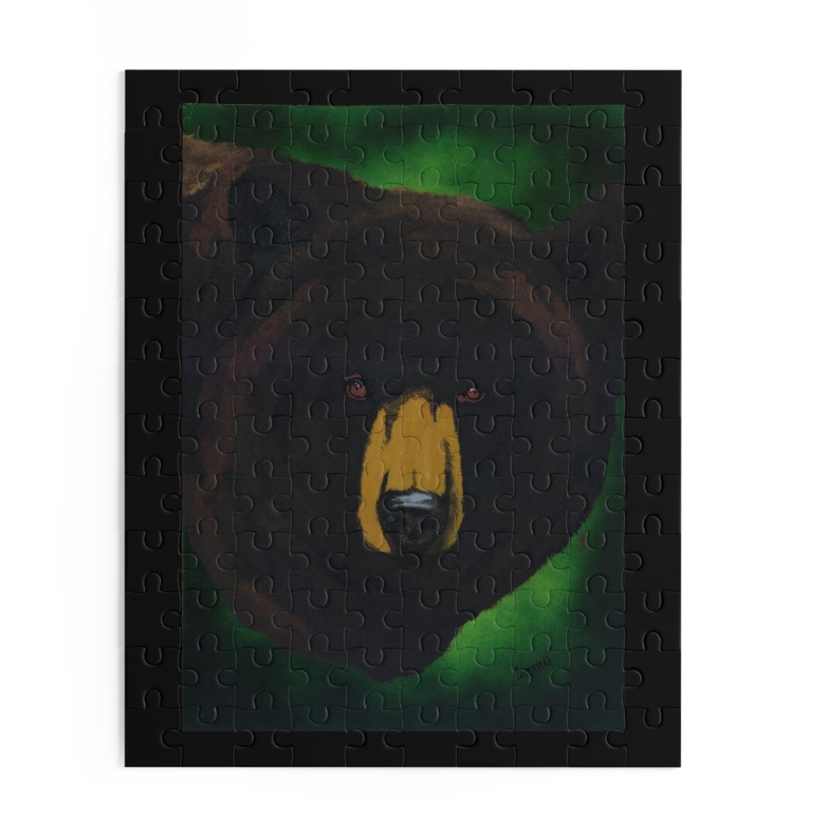 Nature - Inspired Brown Bear Puzzle Outdoor Adventure Gift - Curran Artworks