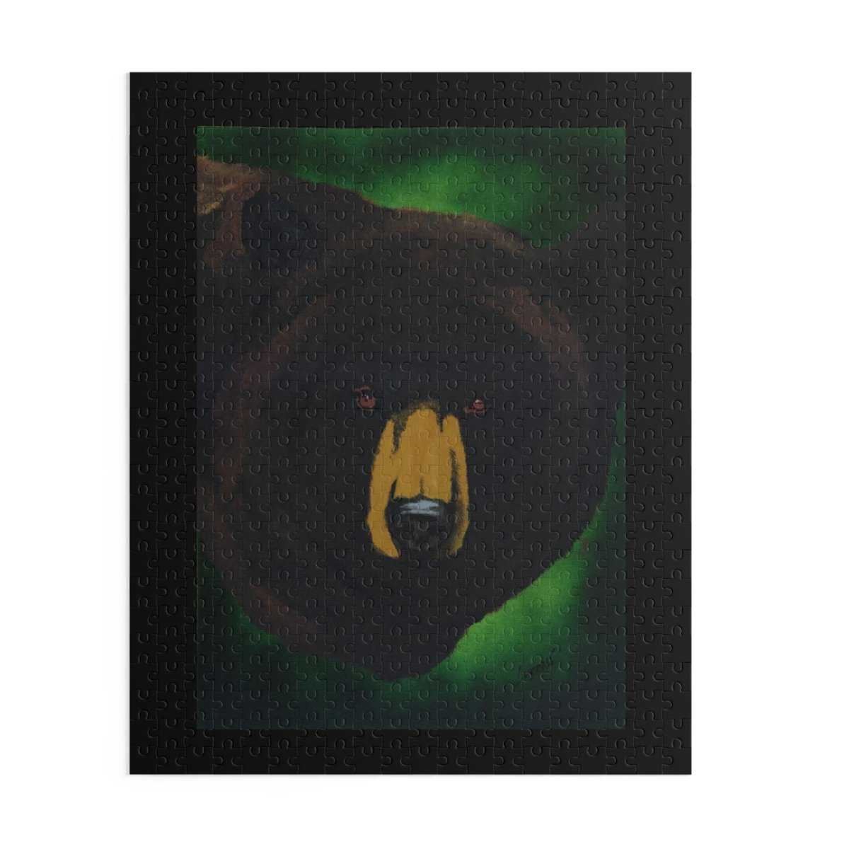Nature - Inspired Brown Bear Puzzle Outdoor Adventure Gift - Curran Artworks