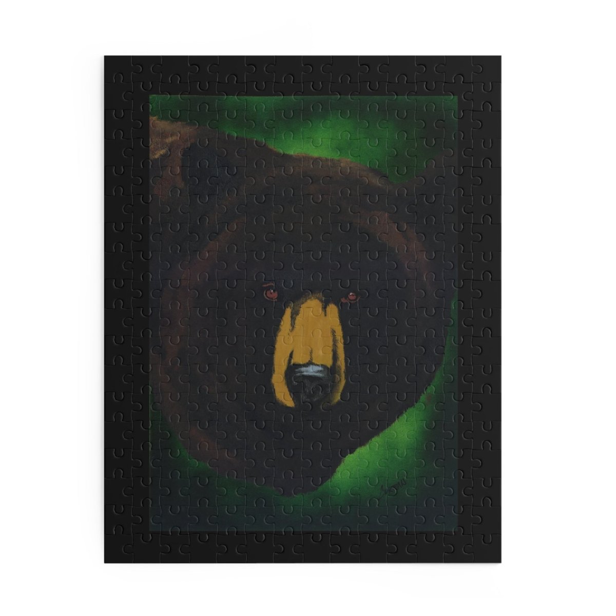 Nature - Inspired Brown Bear Puzzle Outdoor Adventure Gift - Curran Artworks