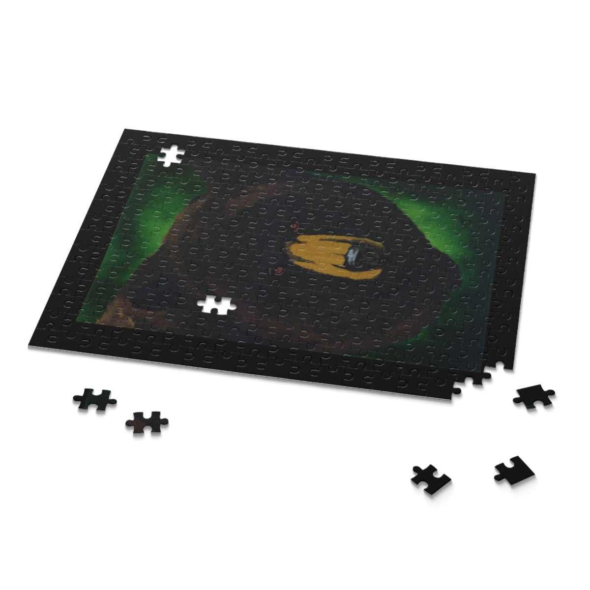 Nature - Inspired Brown Bear Puzzle Outdoor Adventure Gift - Curran Artworks