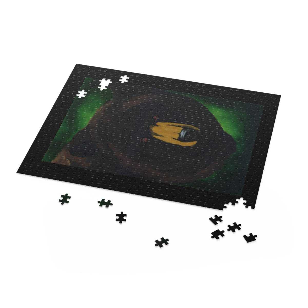 Nature - Inspired Brown Bear Puzzle Outdoor Adventure Gift - Curran Artworks