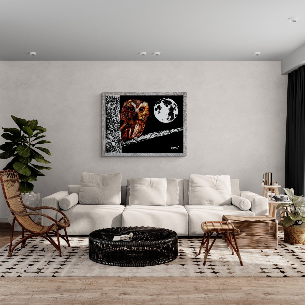 Owl 1 Digital Download - Curran Artworks