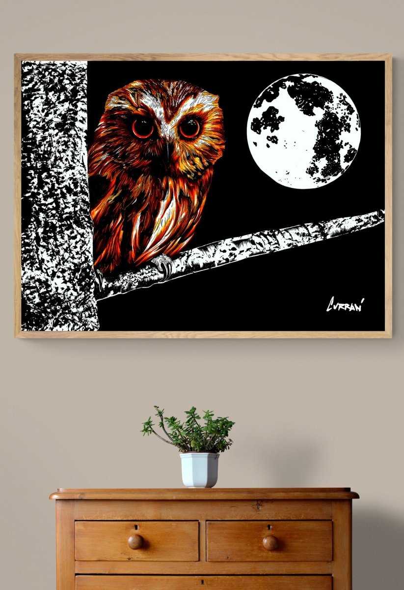 Owl 1 Digital Download - Curran Artworks