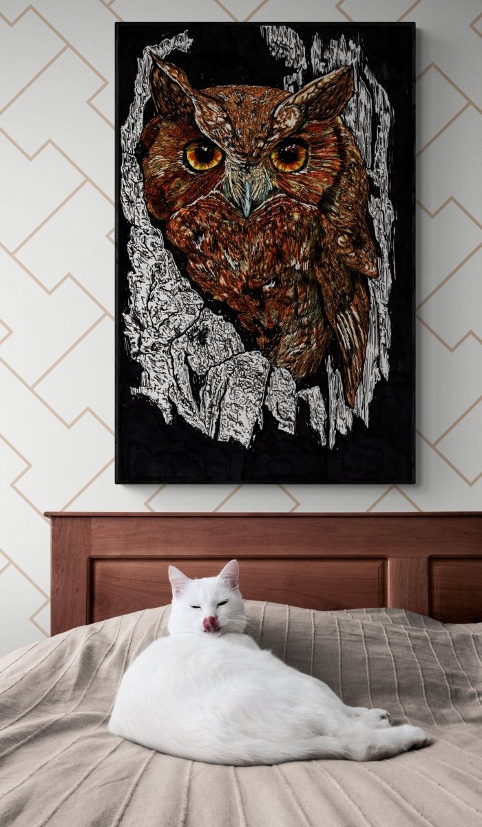Owl 2 Digital Download - Curran Artworks