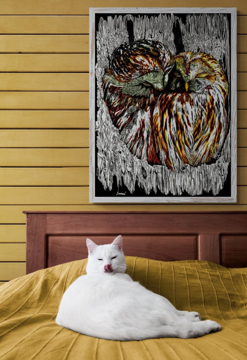 Owls Digital Download - Curran Artworks