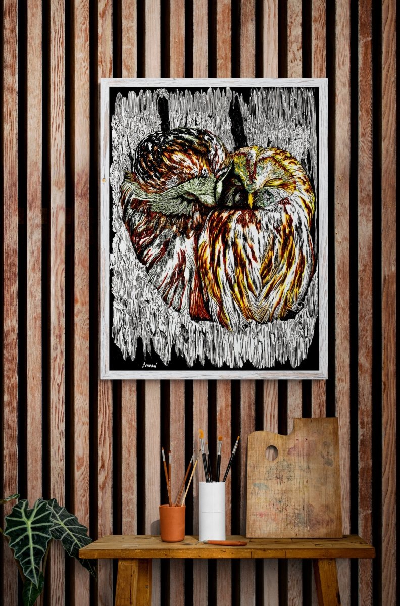 Owls Digital Download - Curran Artworks
