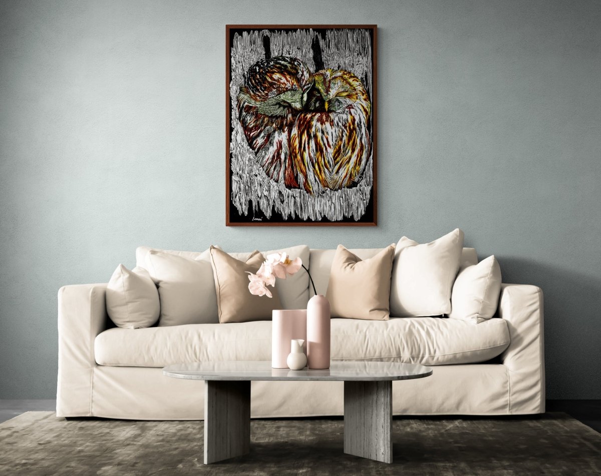 Owls Digital Download - Curran Artworks