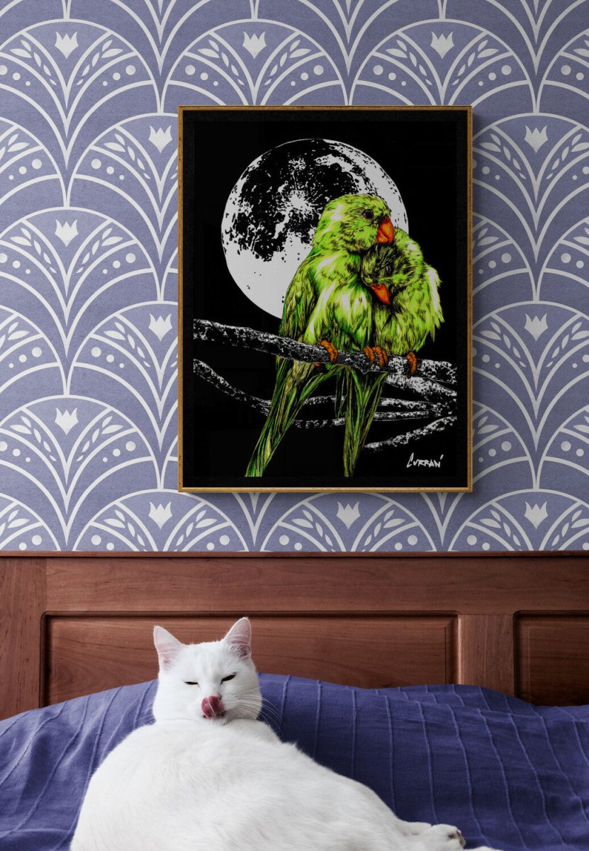 Parrots Digital Download - Curran Artworks