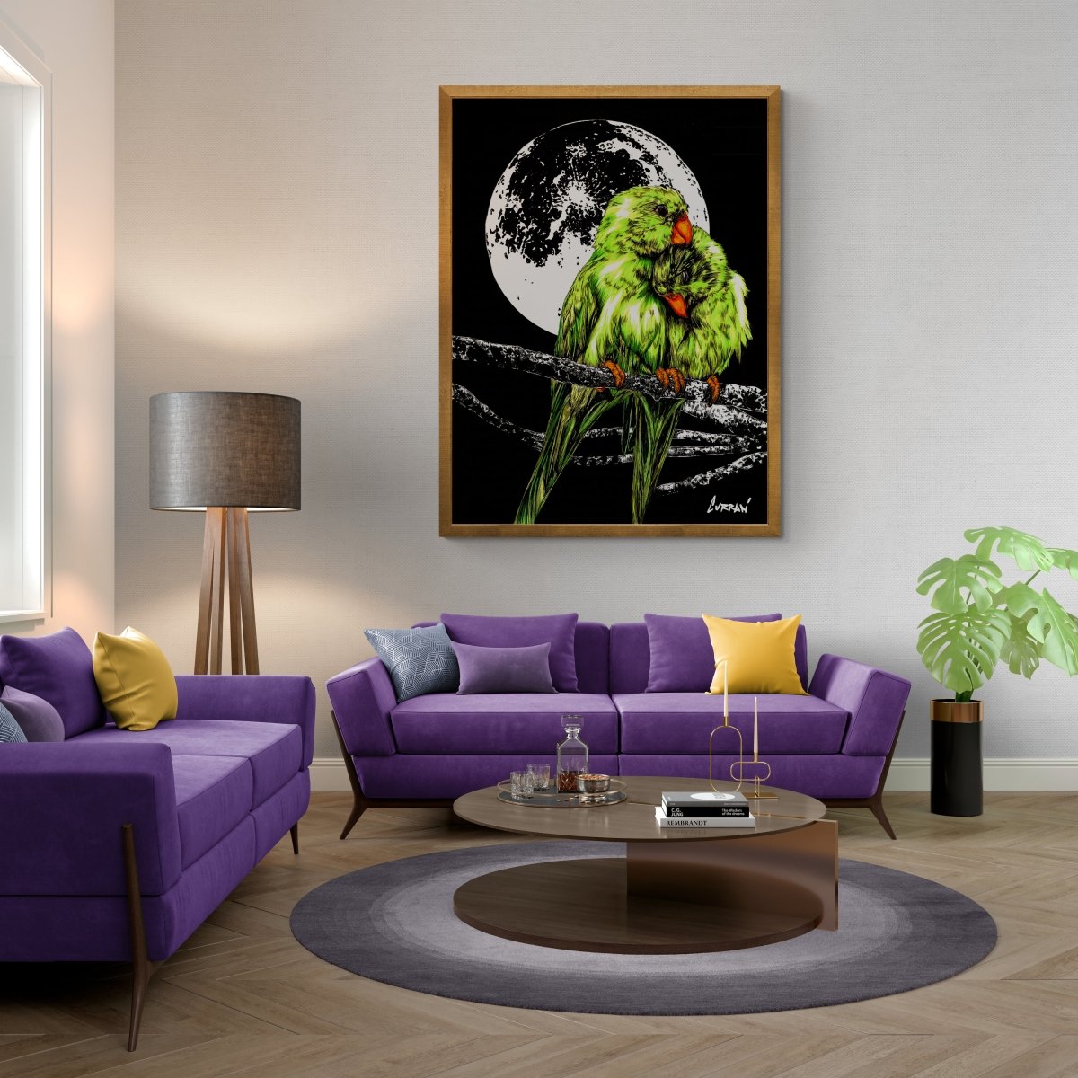 Parrots Digital Download - Curran Artworks