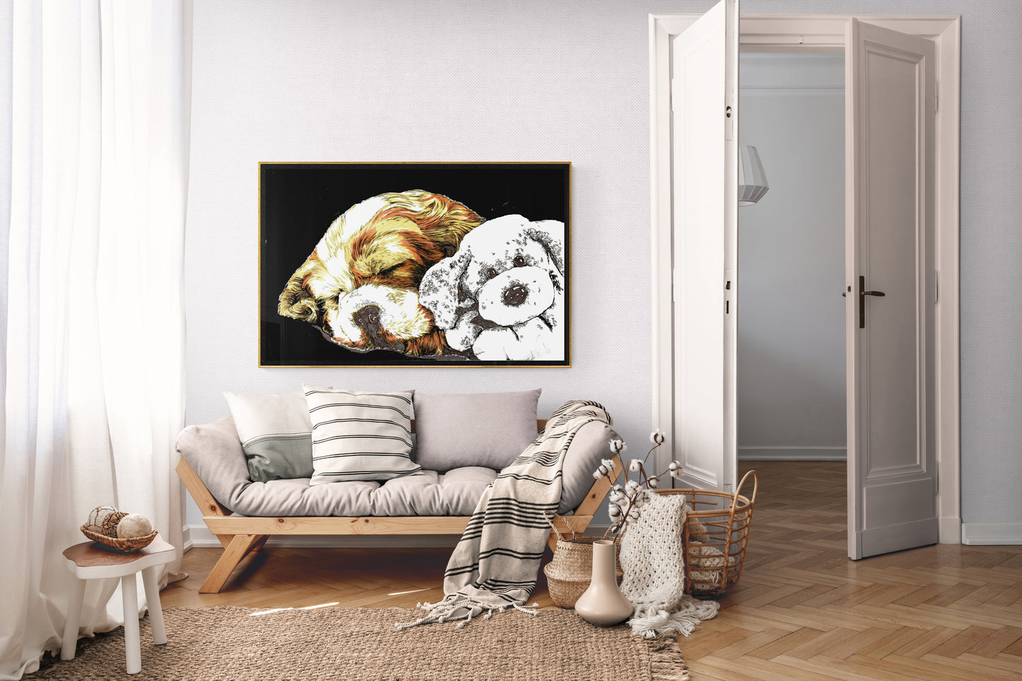 King Charles Cocker Spaniel Wall Art Poster