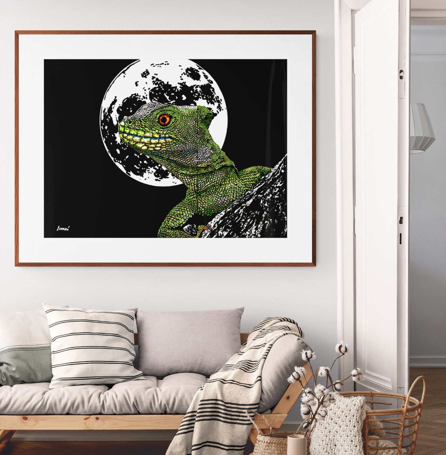 Lizard Wall Art Poster