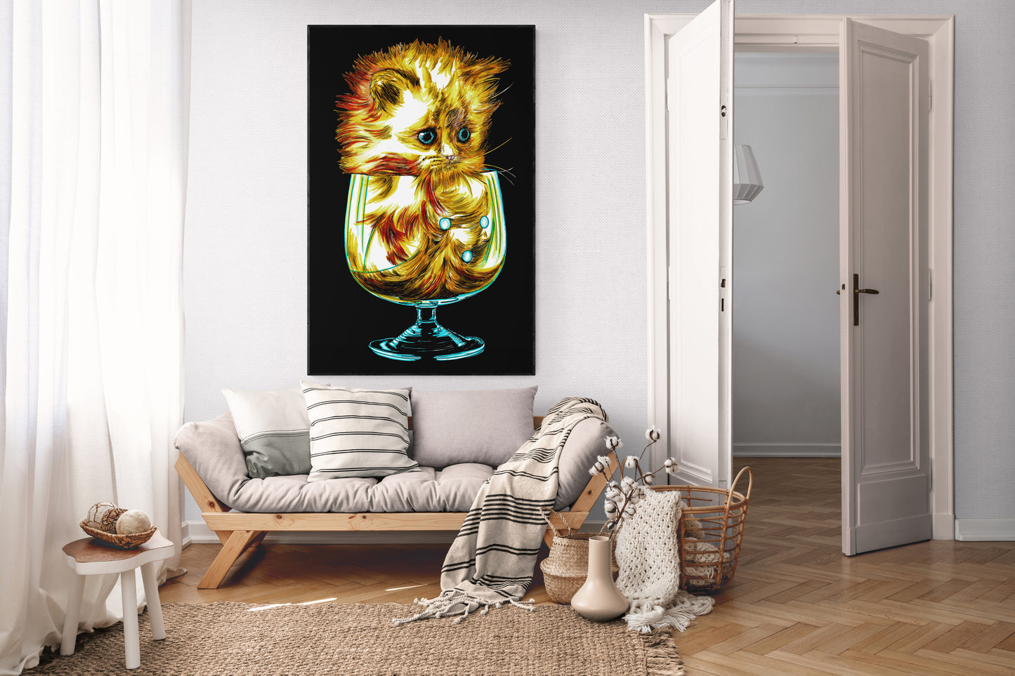 Kitten Wall Art Poster