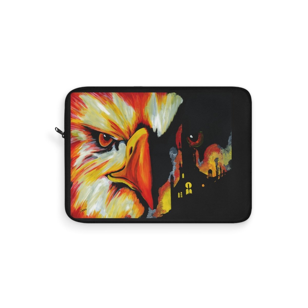 Phoenix Art Laptop Sleeve - Unique Protective Case for Tech Lovers - Curran Artworks