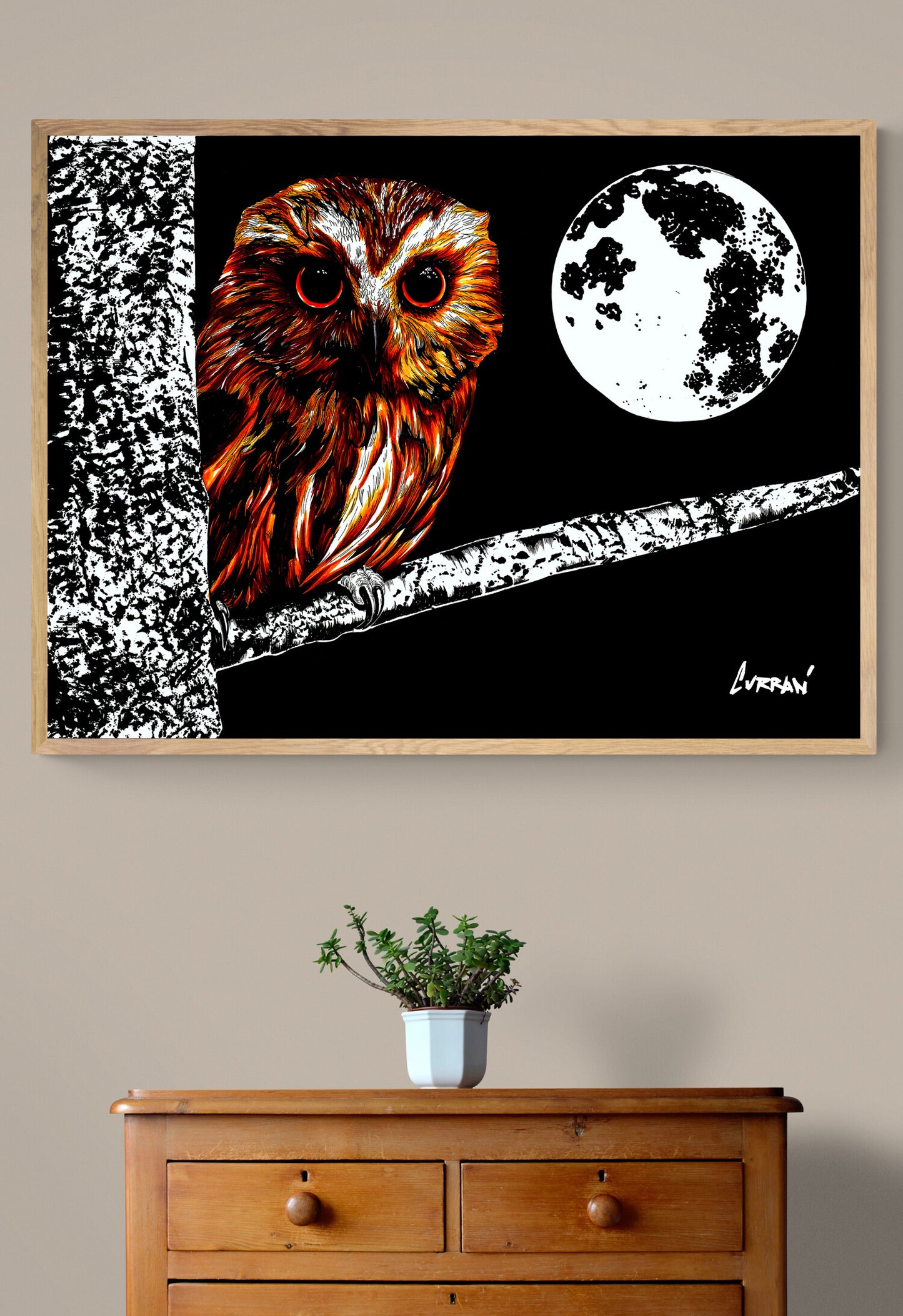 Owl 1 Wall Art Poster