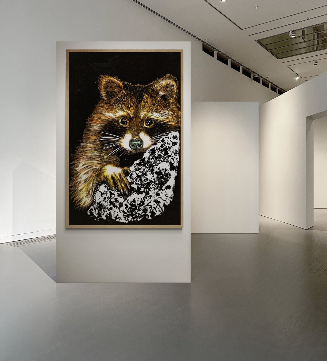 Raccoon Digital Download - Curran Artworks