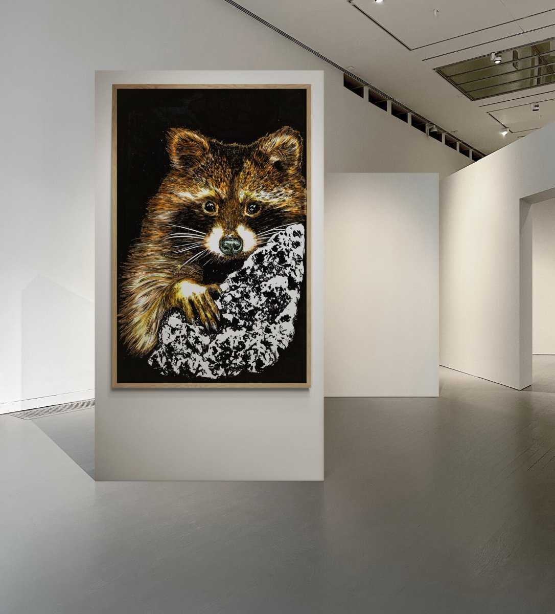 Raccoon Digital Download - Curran Artworks