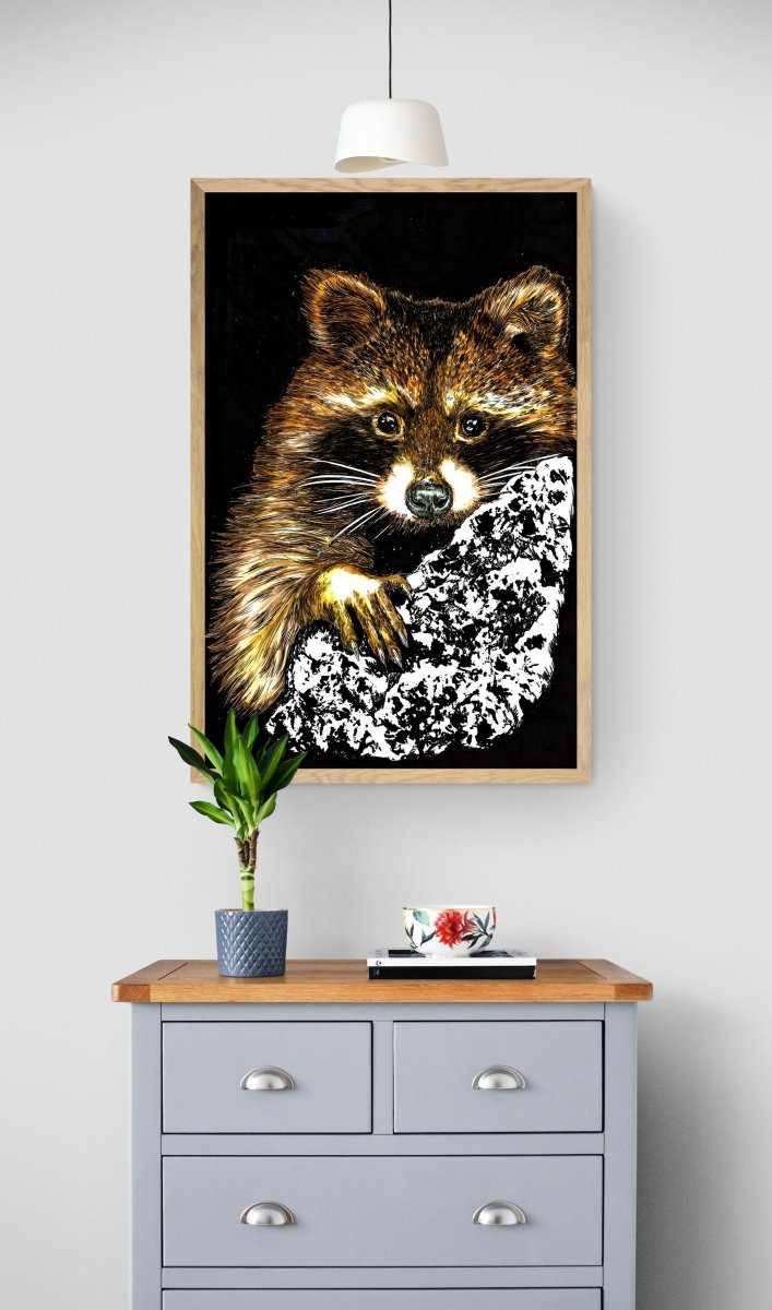 Raccoon Digital Download - Curran Artworks