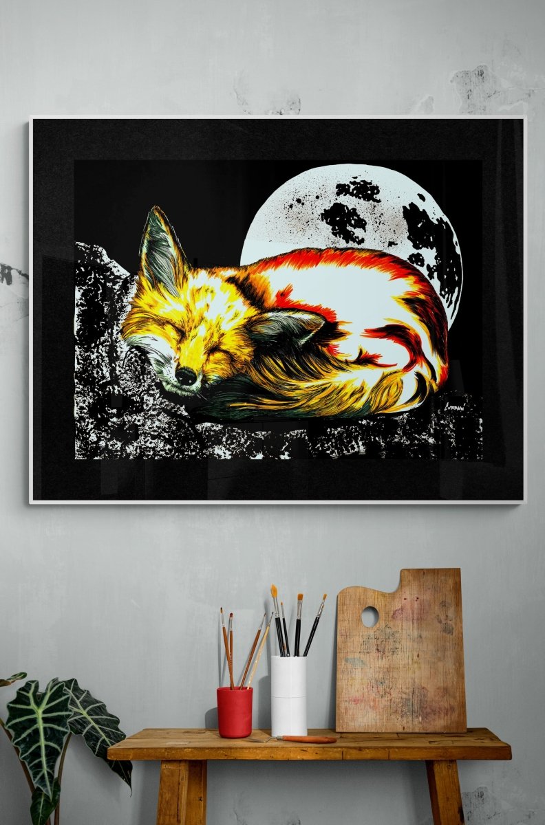 Red Fox Digital Download - Curran Artworks
