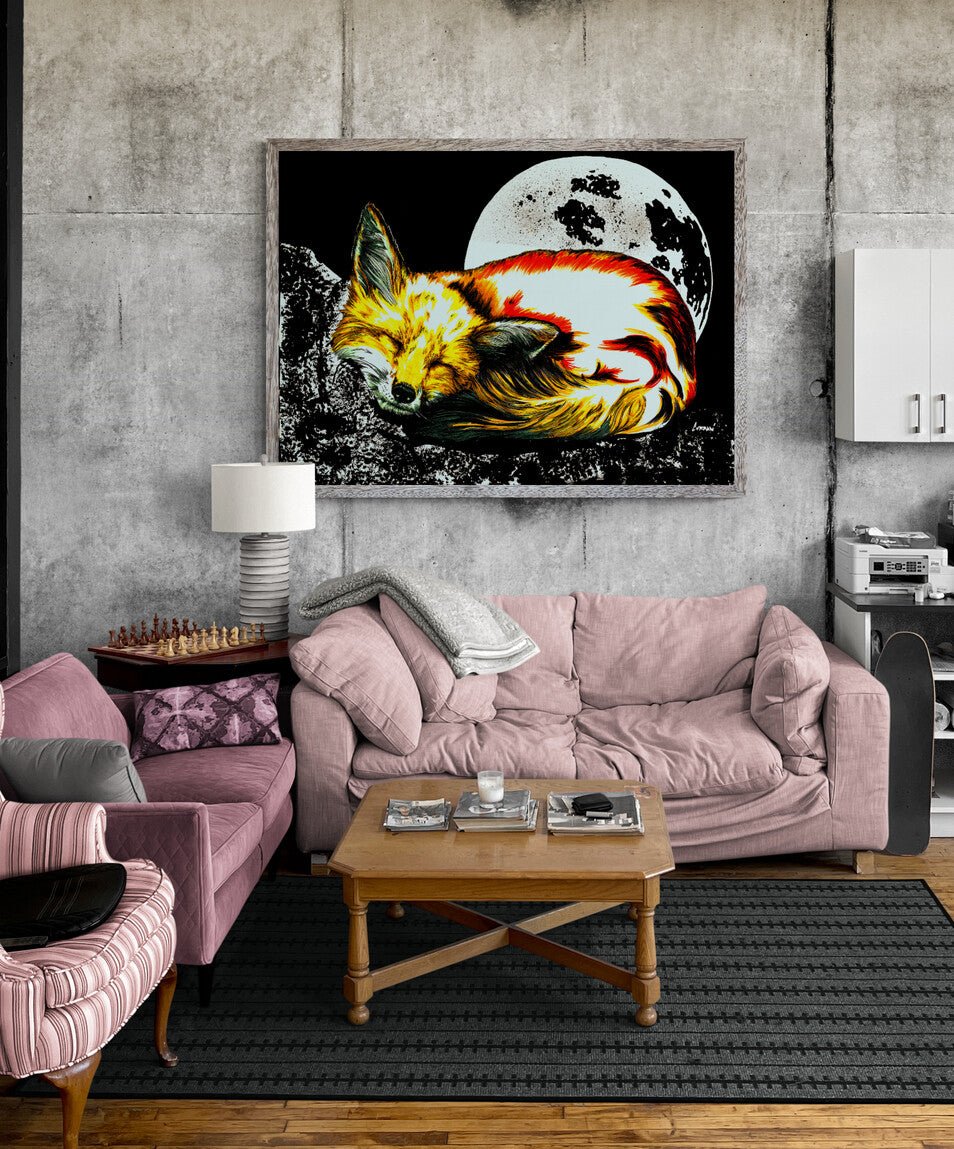 Red Fox Digital Download - Curran Artworks