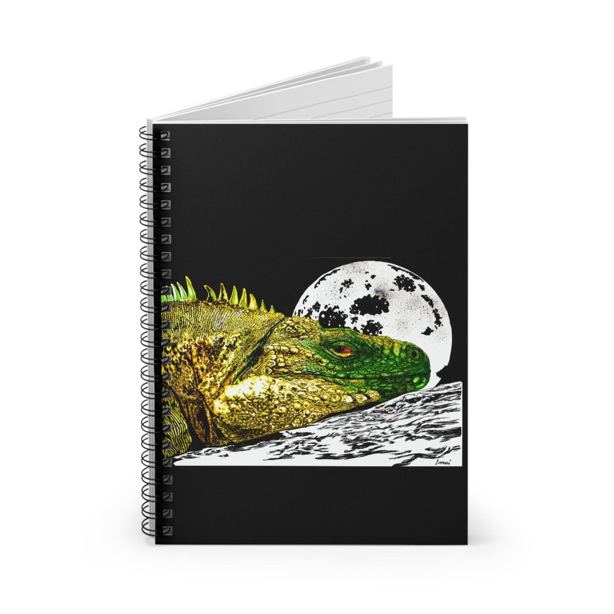 Reptile - Themed Spiral Notebook - Perfect for Nature Lovers - Curran Artworks