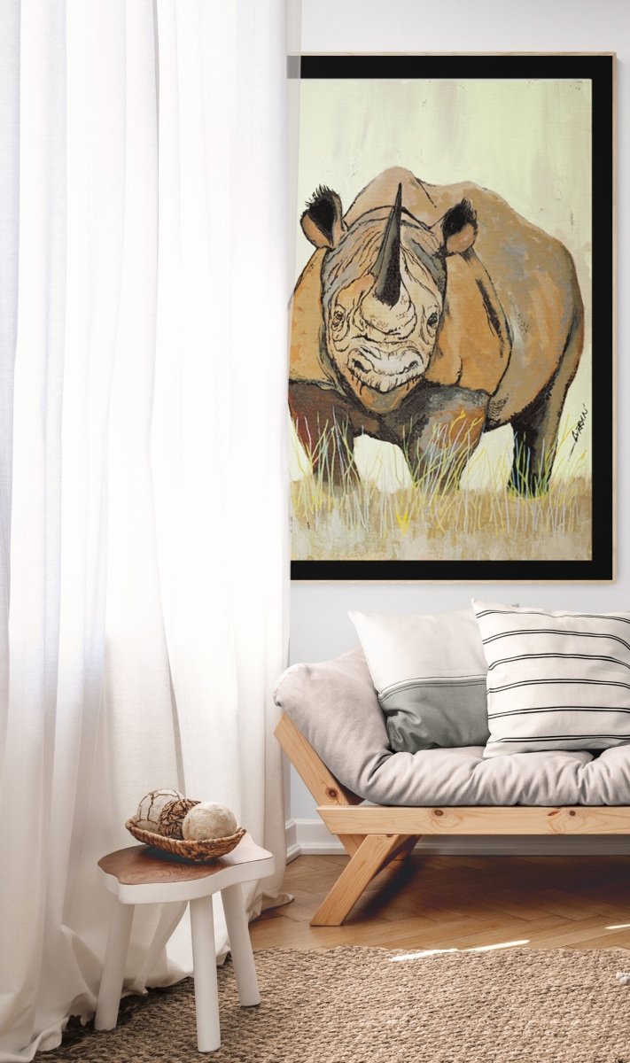 Rhinoceros Digital Download - Curran Artworks