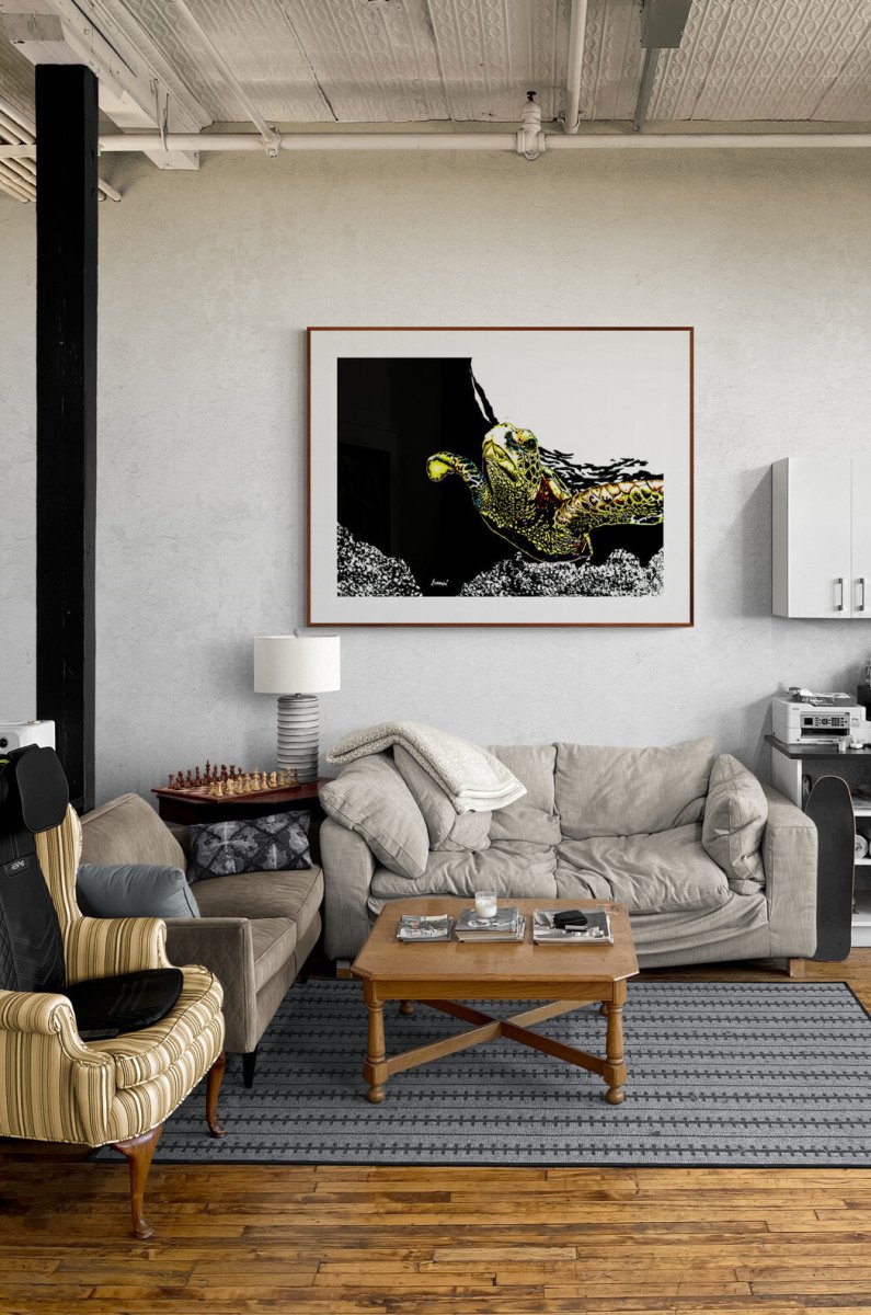 Sea Turtle Digital Download - Curran Artworks