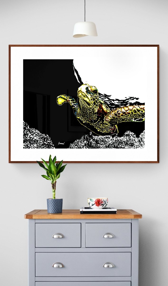 Sea Turtle Digital Download - Curran Artworks