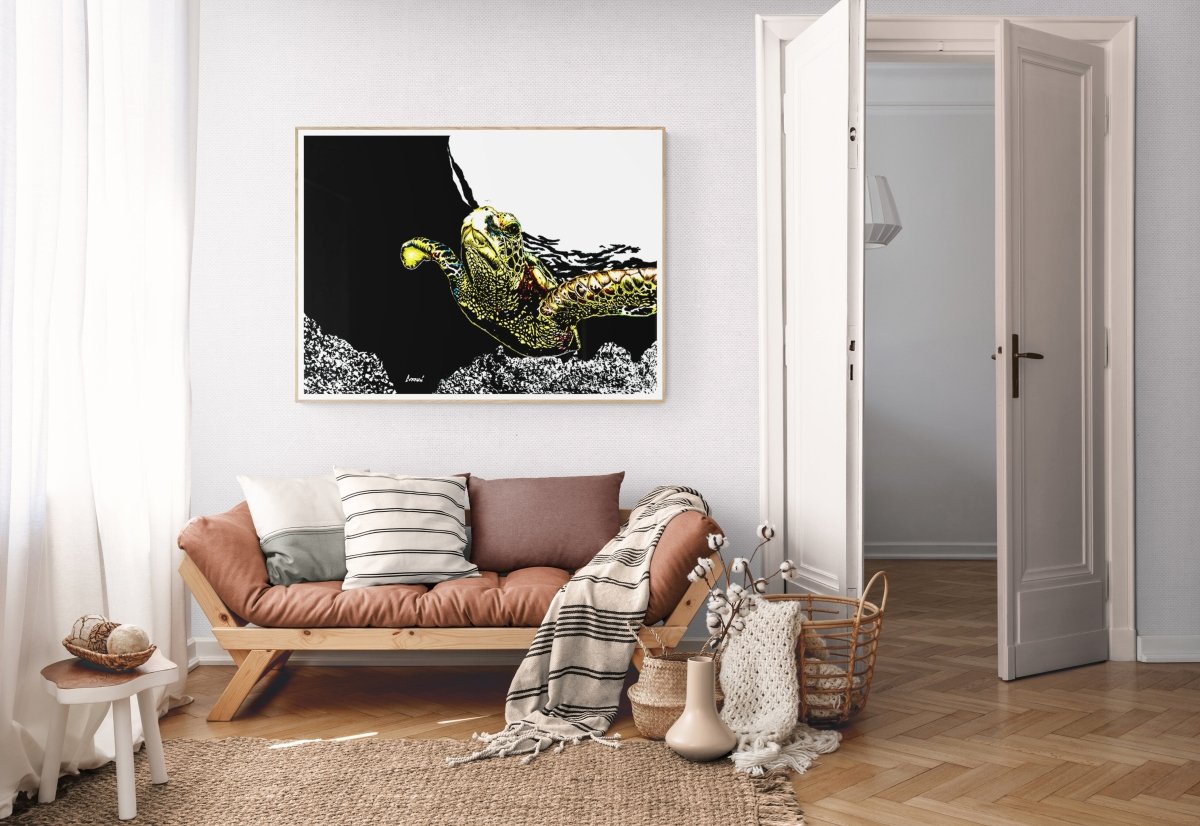 Sea Turtle Digital Download - Curran Artworks