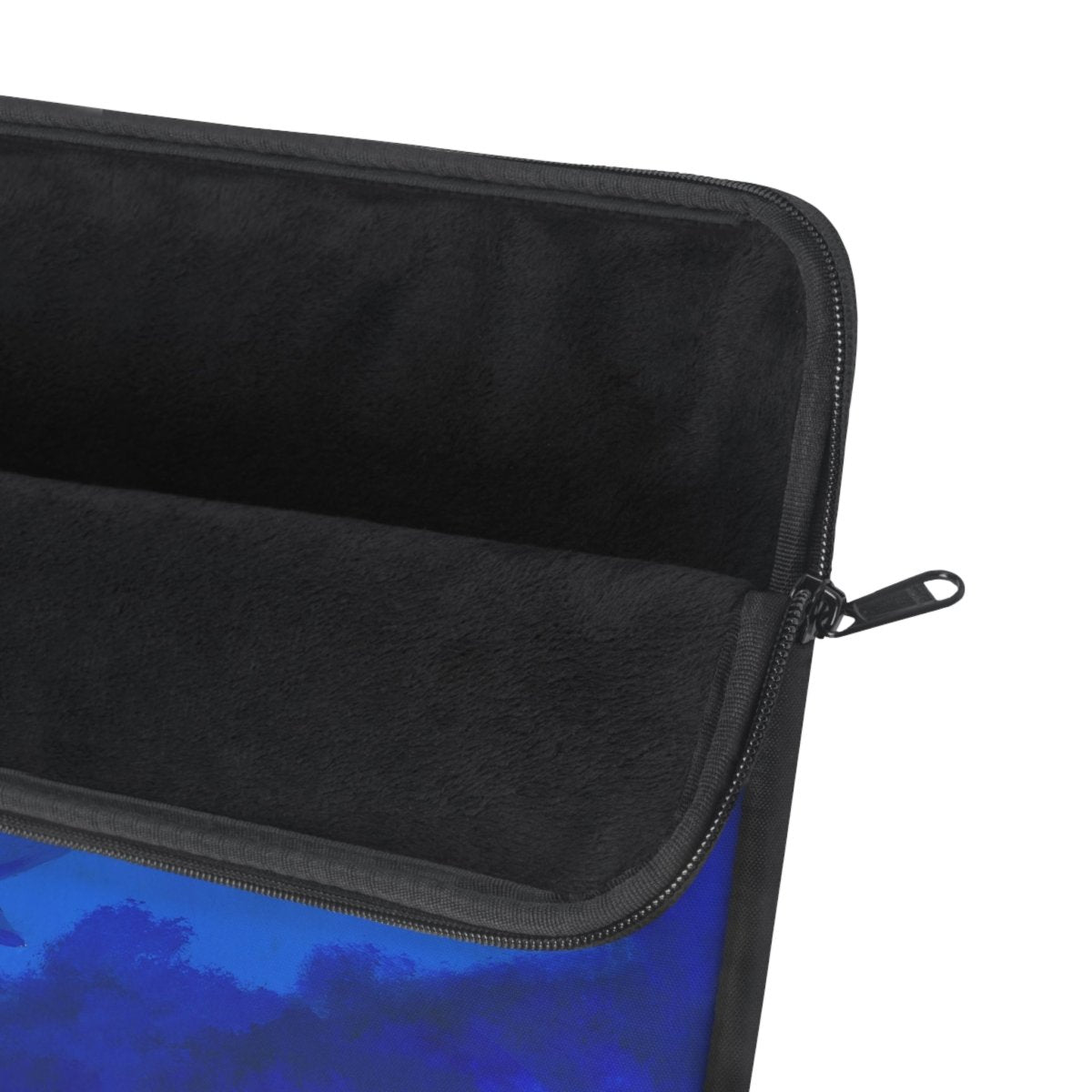 Shark Hand Painted Art Laptop Sleeve - Ocean Vibes Tech Accessory - Curran Artworks