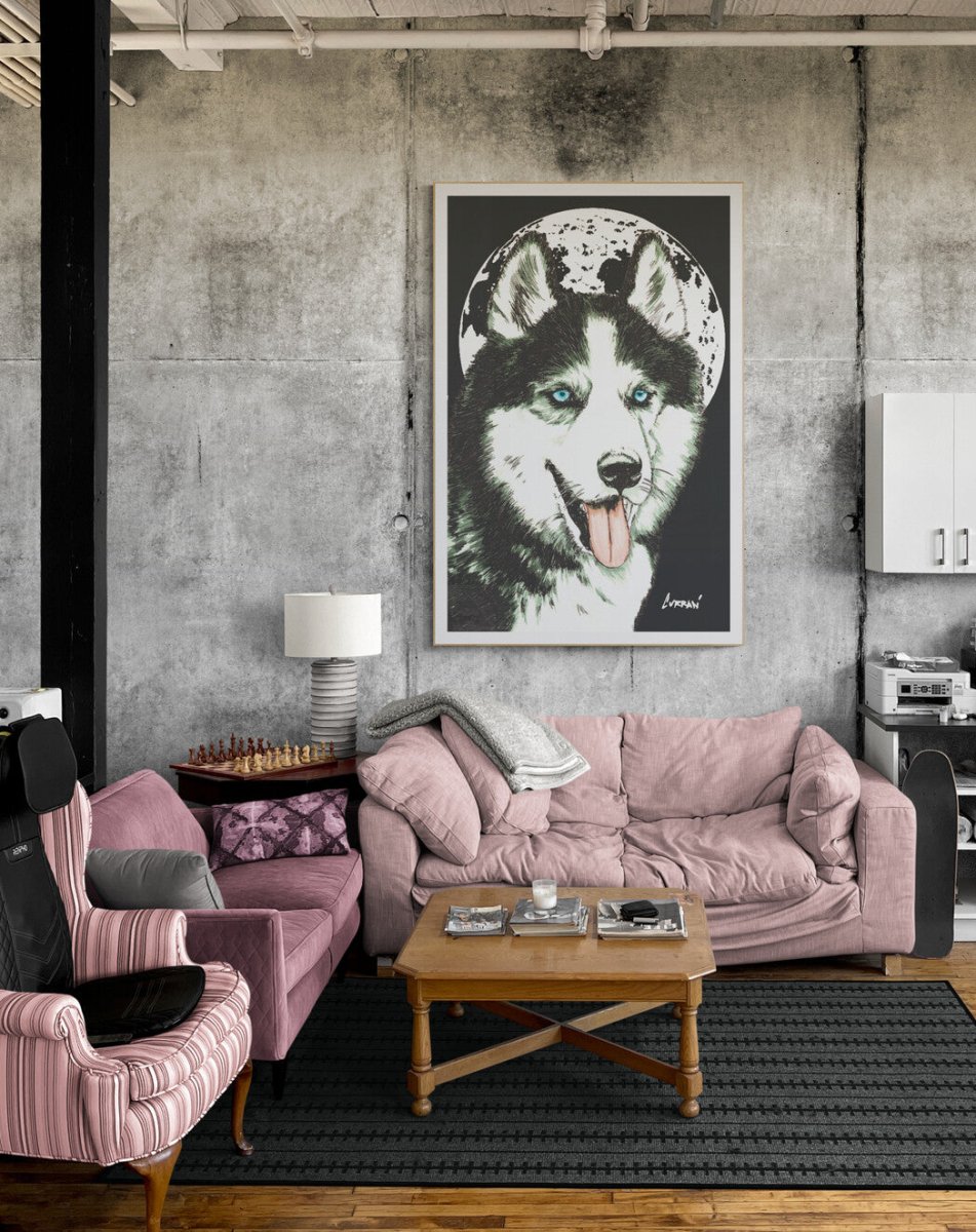 Siberian Husky Digital Download - Curran Artworks