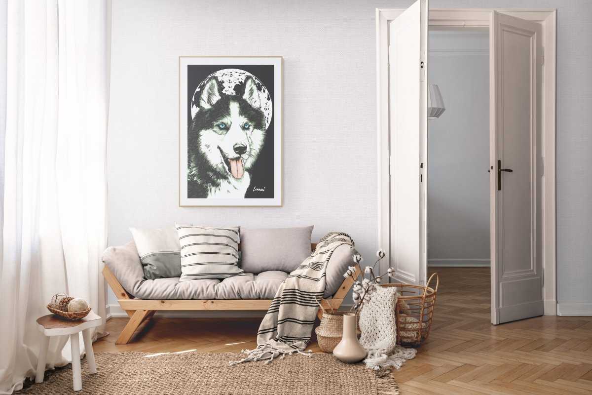 Siberian Husky Digital Download - Curran Artworks
