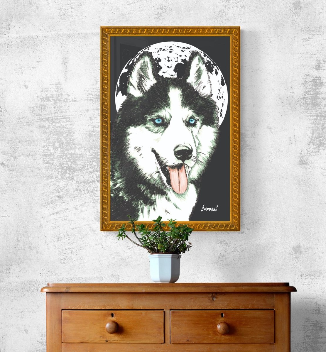 Siberian Husky Digital Download - Curran Artworks