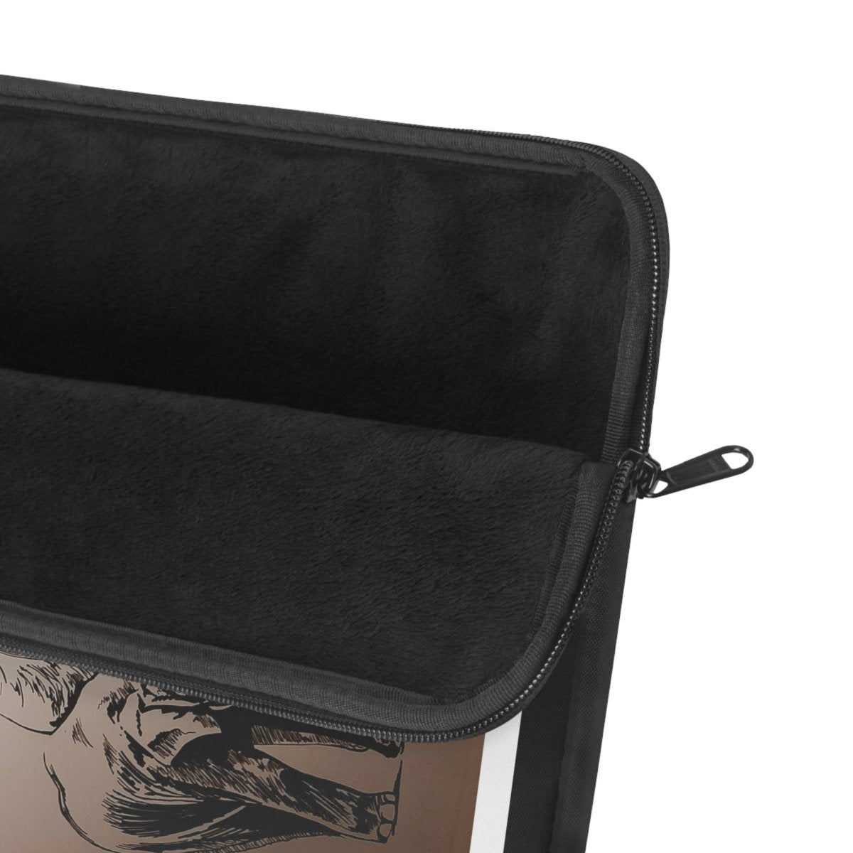 Stylish Elephant Laptop Sleeve | Elegant, Hand Drawn & Protective Tech Accessory - Curran Artworks