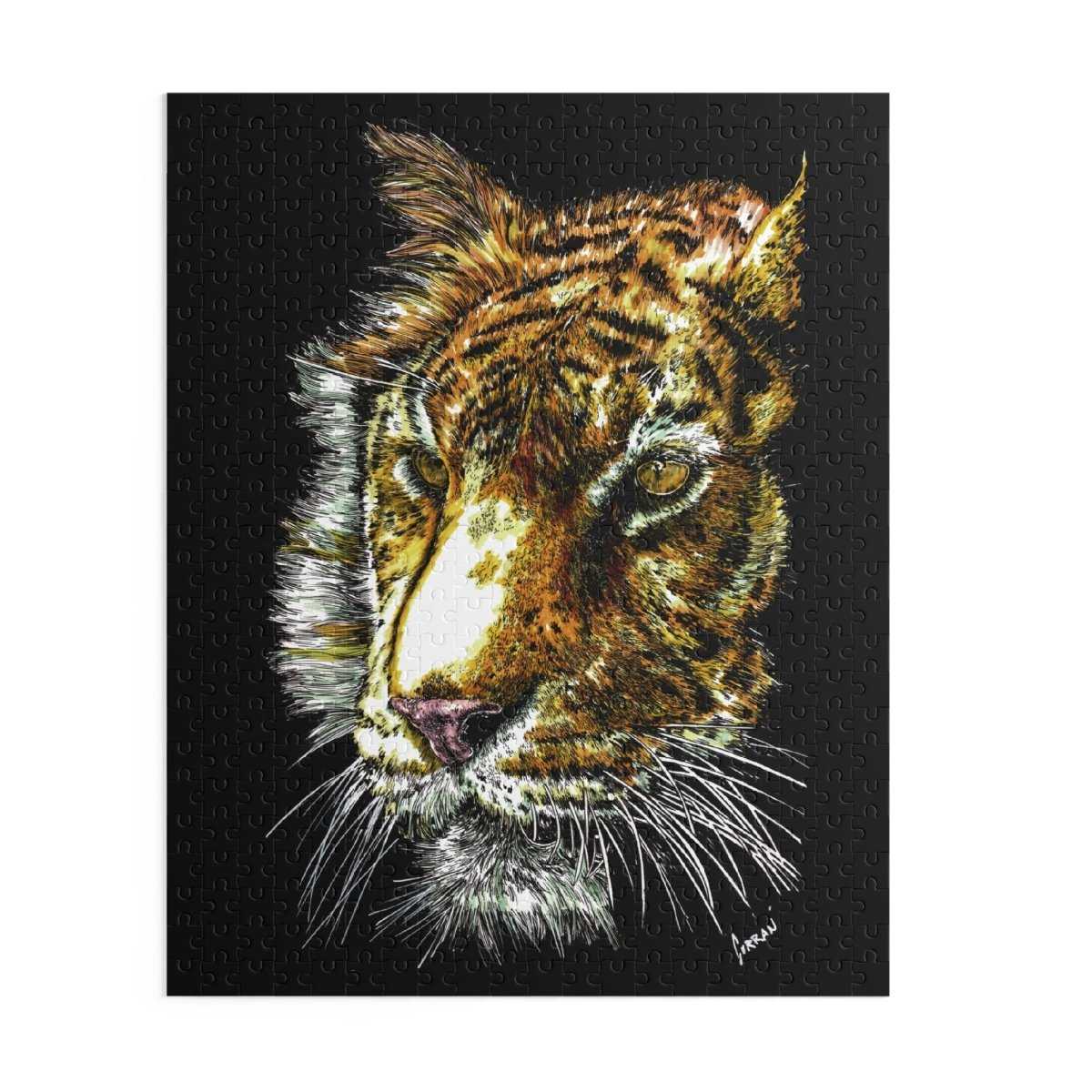 Tiger Puzzle (120, 252, 500-Piece) Online - Fun Jigsaw