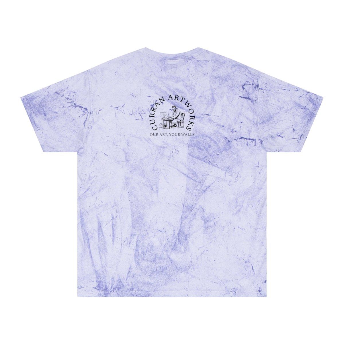 Unisex Color Blast Elephant Graphic T-Shirt - Eco - Friendly Art Tee - Curran Artworks