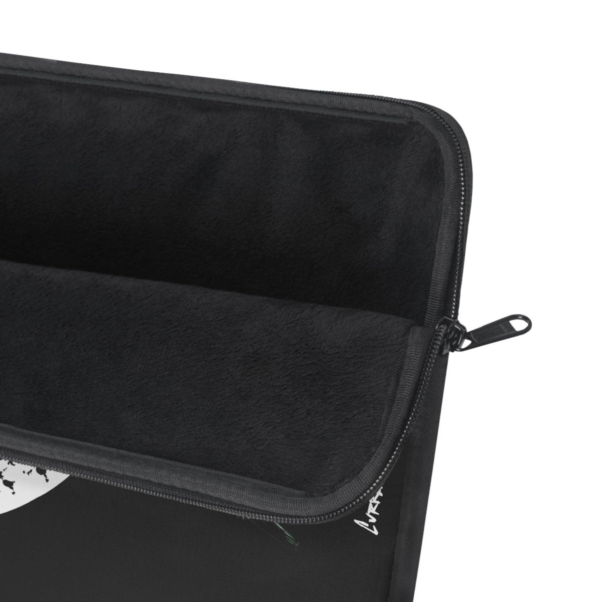 Vibrant Hummingbird Laptop Sleeve - Artistic Hand Drawn Art Design with Moon - Curran Artworks