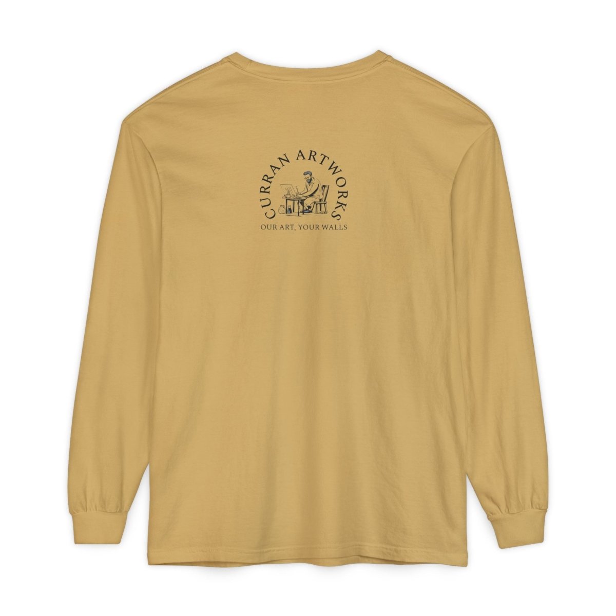 Vintage Dog Portrait Long Sleeve T-Shirt - Perfect Gift for Pet Lovers - Curran Artworks