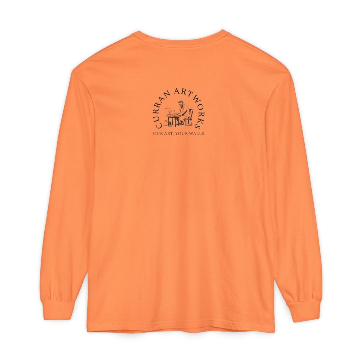 Vintage Dog Portrait Long Sleeve T-Shirt - Perfect Gift for Pet Lovers - Curran Artworks