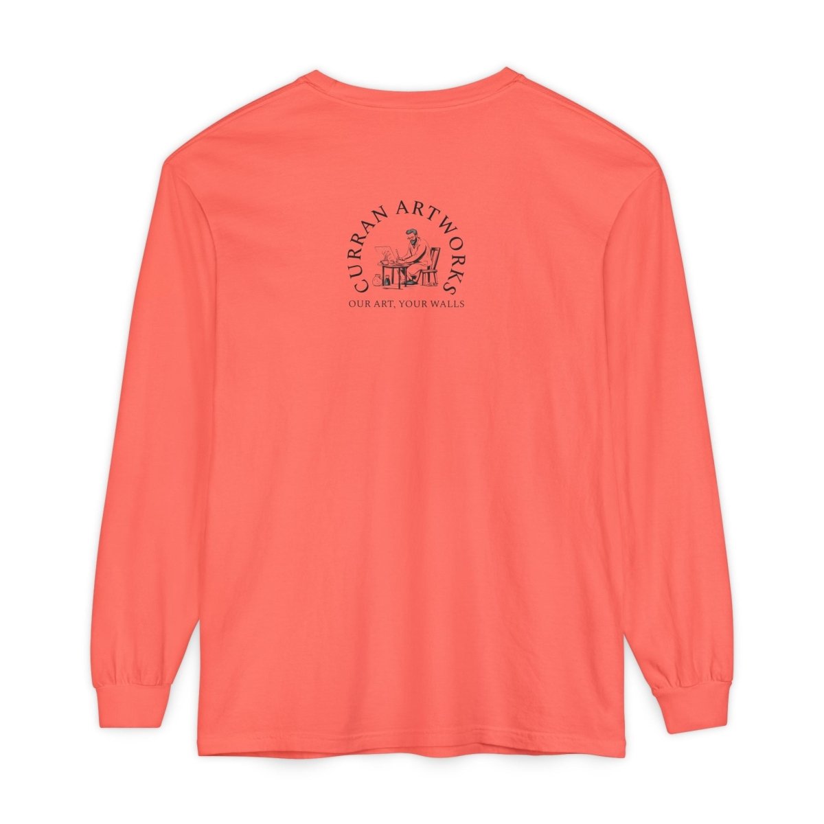 Vintage Dog Portrait Long Sleeve T-Shirt - Perfect Gift for Pet Lovers - Curran Artworks