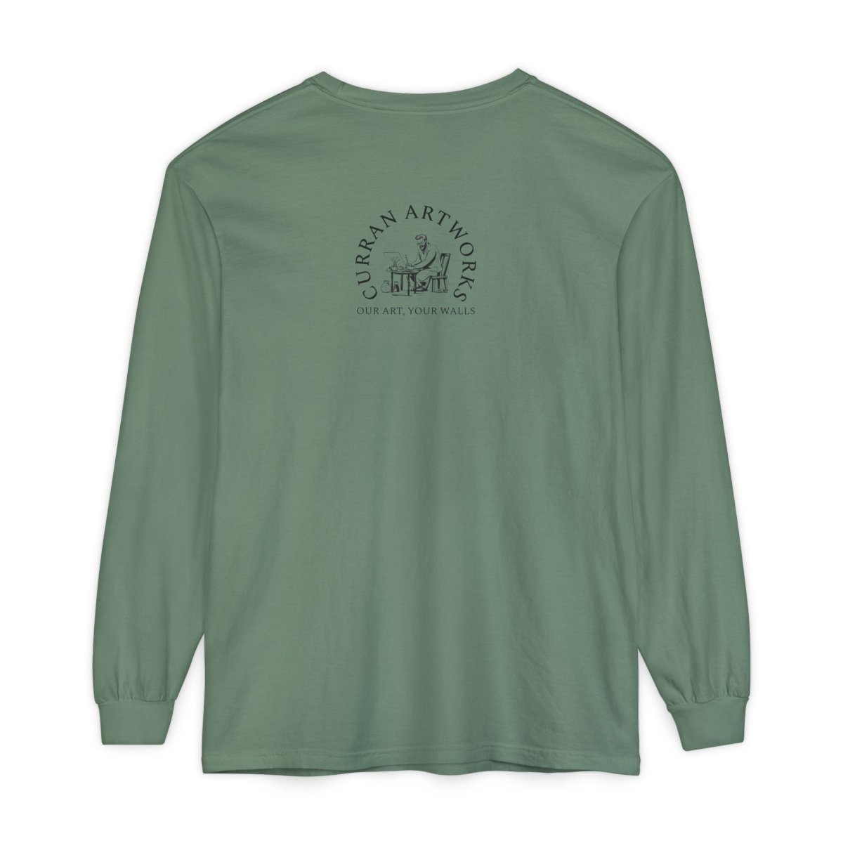 Vintage Dog Portrait Long Sleeve T-Shirt - Perfect Gift for Pet Lovers - Curran Artworks