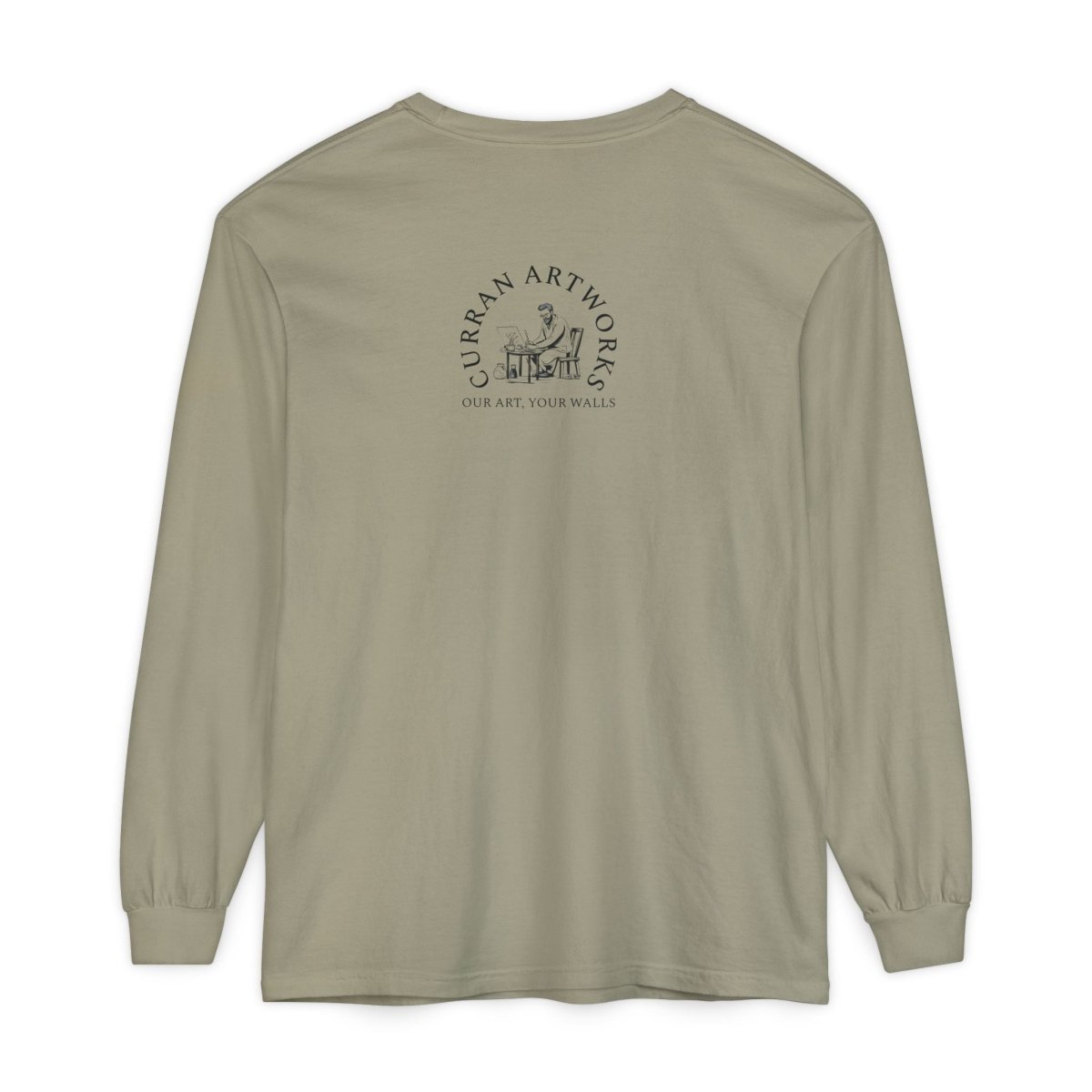 Vintage Dog Portrait Long Sleeve T-Shirt - Perfect Gift for Pet Lovers - Curran Artworks