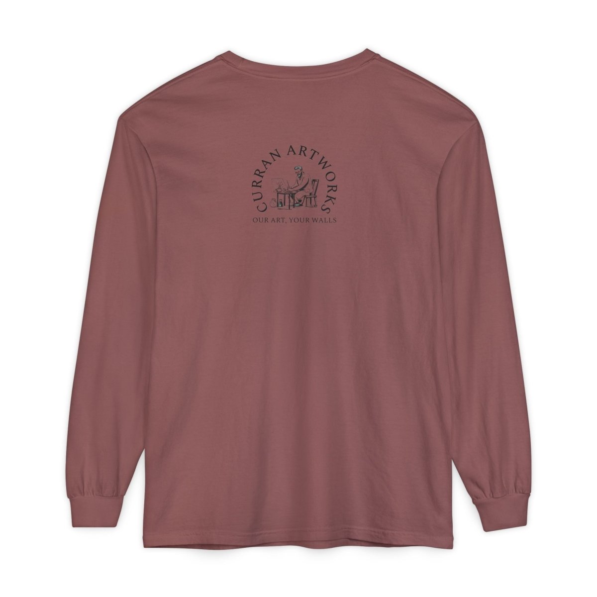 Vintage Dog Portrait Long Sleeve T-Shirt - Perfect Gift for Pet Lovers - Curran Artworks