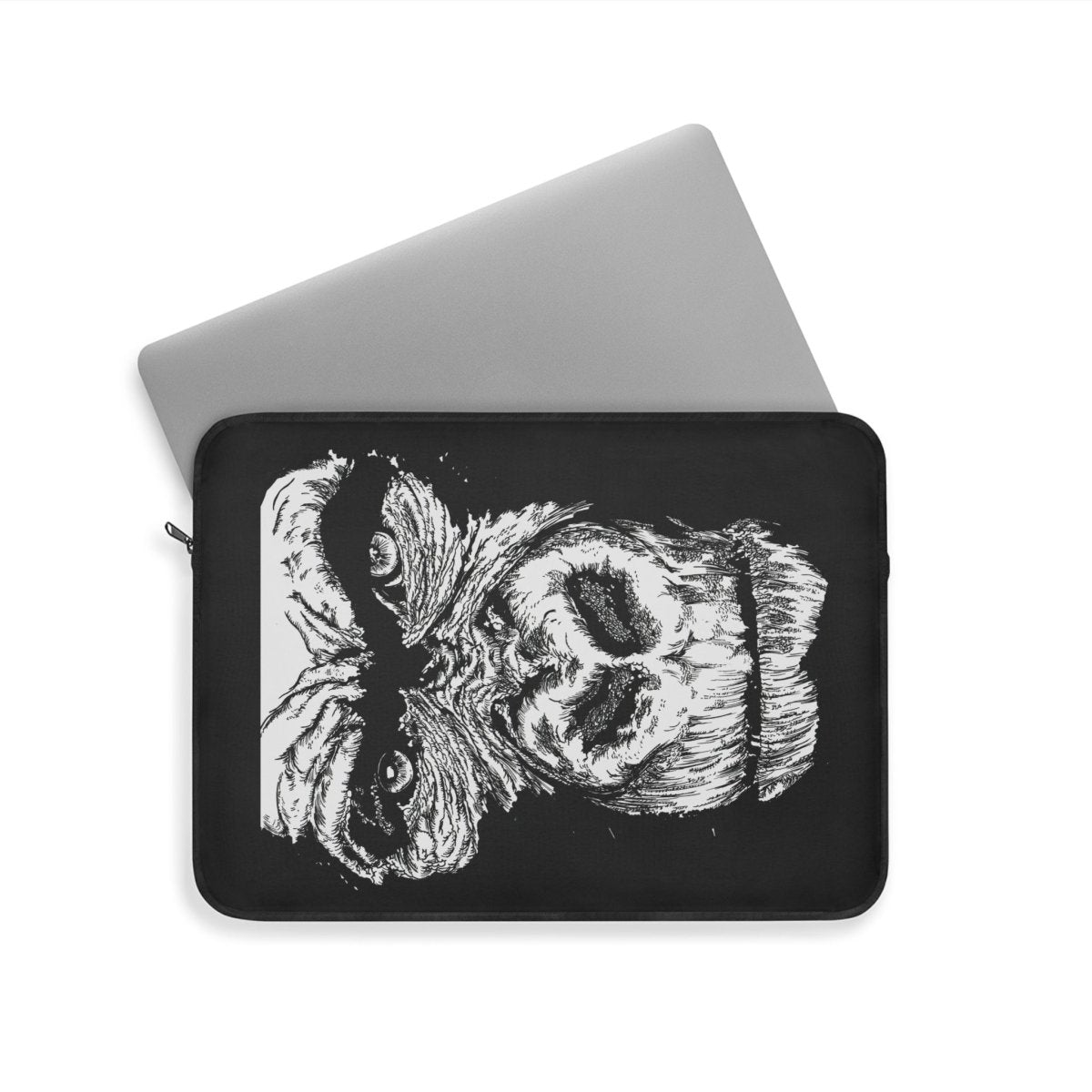 Wild Gorilla Laptop Sleeve - Hand Drawn Stylish Art & Protective Case for Tech Lovers - Curran Artworks
