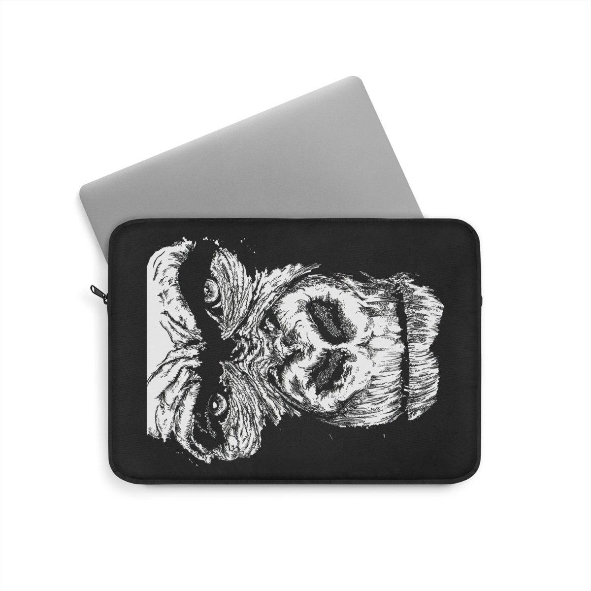 Wild Gorilla Laptop Sleeve - Hand Drawn Stylish Art & Protective Case for Tech Lovers - Curran Artworks