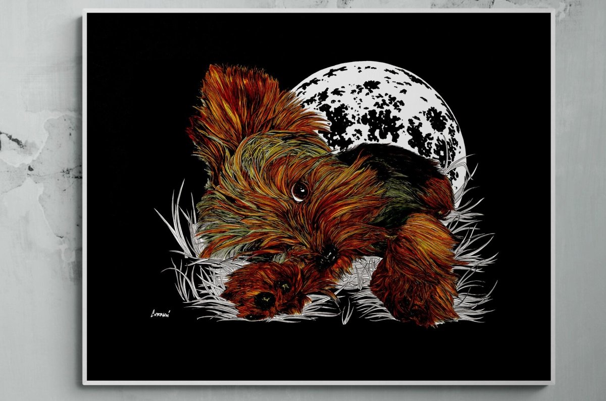 Yorkie Terrier 1 Digital Download - Curran Artworks
