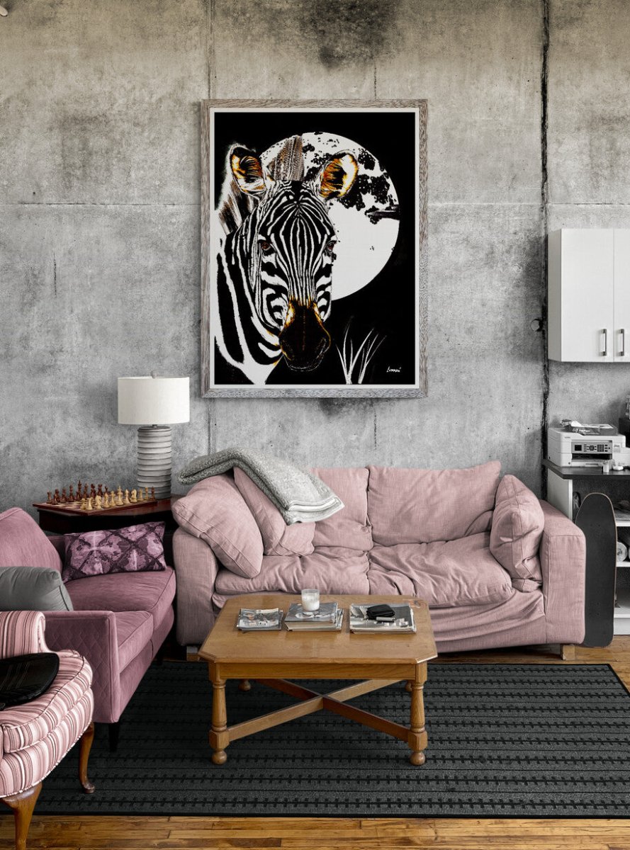 Zebra Digital Download - Curran Artworks