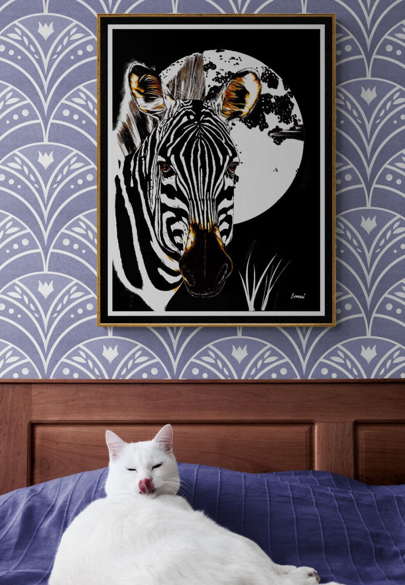 Zebra Digital Download - Curran Artworks
