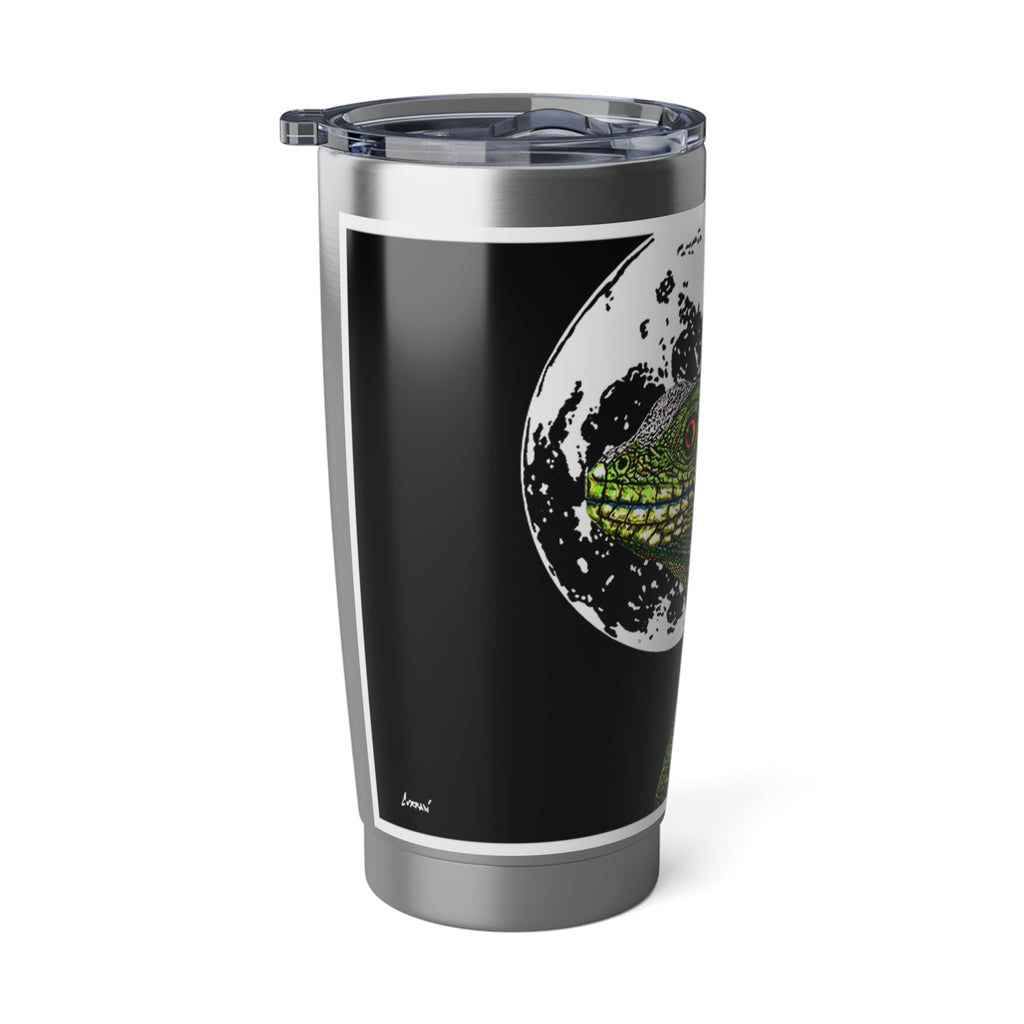 Lizard Travel Mug, Original Wall Art Design, 20oz Tumbler